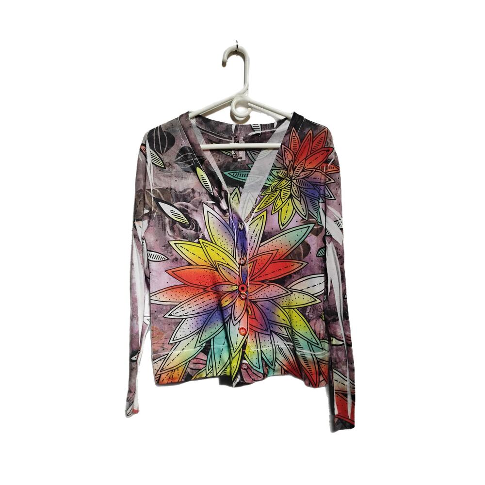 Yew Mix Women's Cardigan Size XL